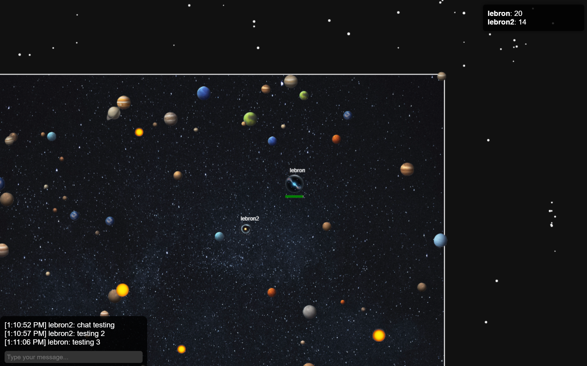DarkStar multiplayer browser game