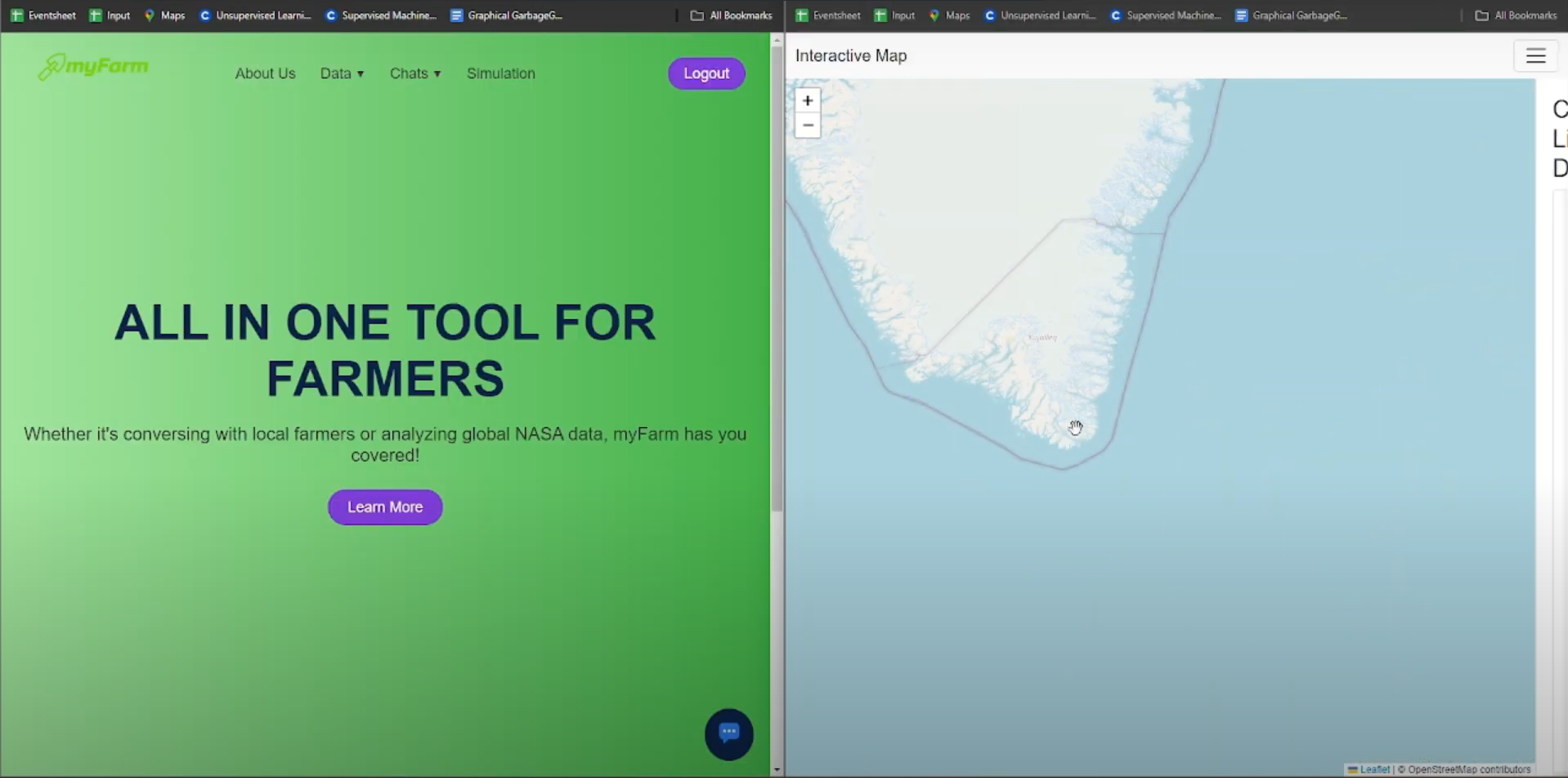 myFarm, NASA satellite data for farmers